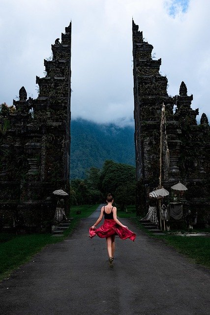 girl, gate, woman, nature, fog, mist, freedom, dress, girl, gate, gate, gate, gate, gate, freedom, dress, dress, dress